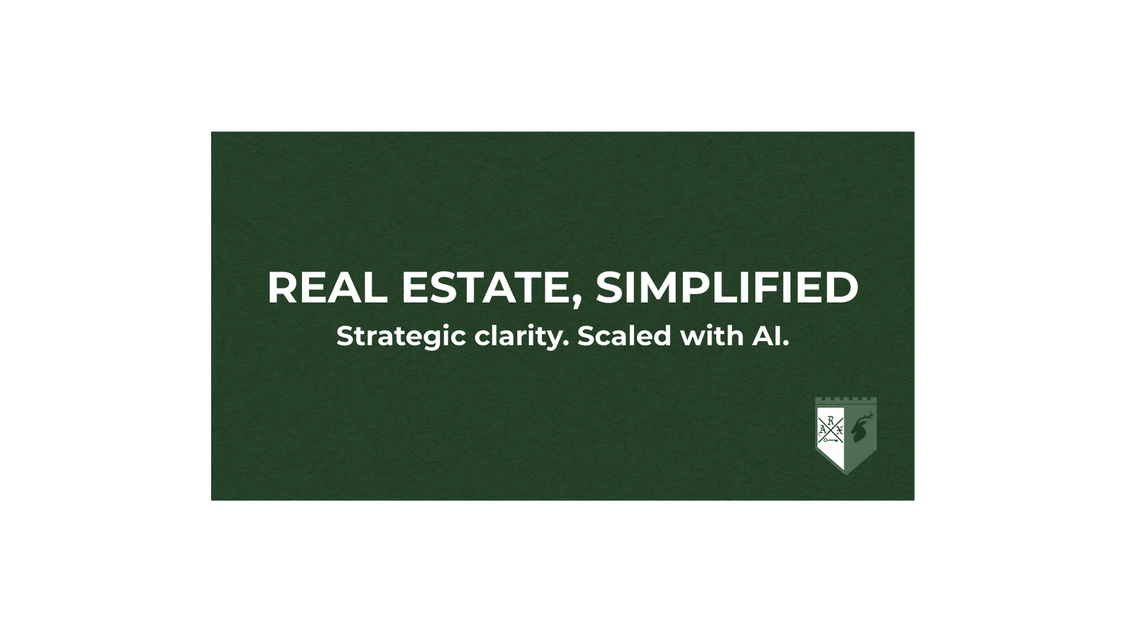 Real Estate Strategy & Consulting with AI | ARX Real Estate